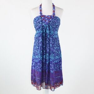Purple ADRIANNA PAPELL empire waist dress 8